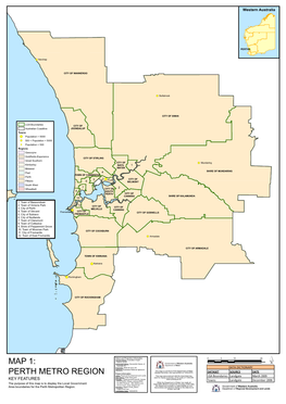 Map 1: Perth Metro Region