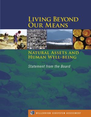 Living Beyond Our Means