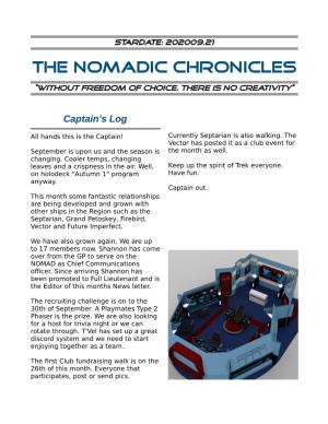 USS Nomad Newsletter Template
