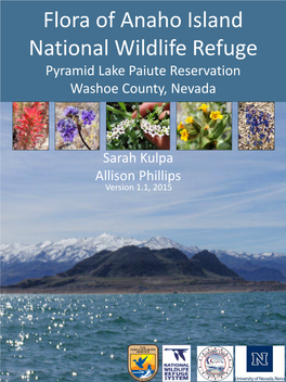 Flora of Anaho Island National Wildlife Refuge Pyramid Lake Paiute Reservation Washoe County, Nevada