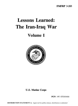 The Iran-Iraqwar Volume I