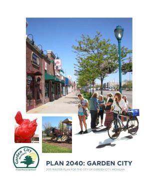 Master Plan for the City of Garden City, Michigan