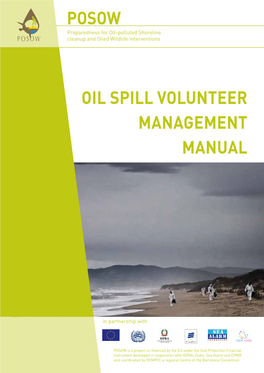 Oil Spill Volunteer Management Manual Posow