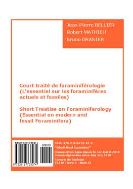 Short Treatise on Foraminiferology (Essential on Modern and Fossil Foraminifera)