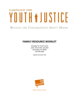 Family Resource Booklet