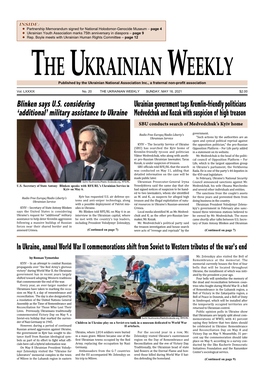 The Ukrainian Weekly, 2021