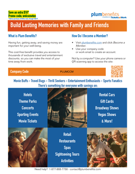 Build Lasting Memories with Family and Friends
