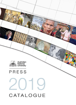 ANU Press 2019 Catalogue Amazon US, EU and UK