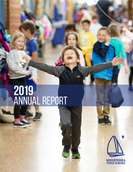 2019 Annual Report MINNETONKA PUBLIC SCHOOLS