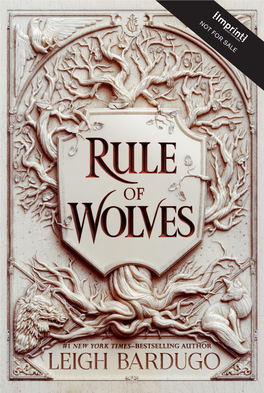 RULE of WOLVES Leigh Bardugo March 2021