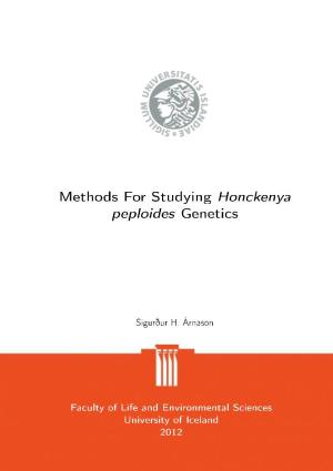 Methods for Studying Honckenya Peploides Genetics