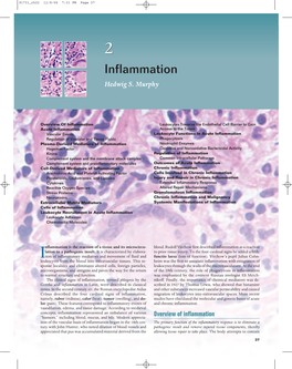 Inflammation Hedwig S