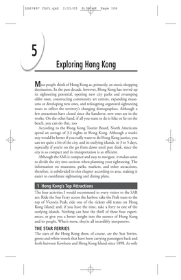 Exploring Hong Kong
