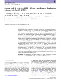 Spectral Analysis of the Hybrid PG 1159-Type Central Stars of the Planetary Nebulae Abell 43 and NGC 7094