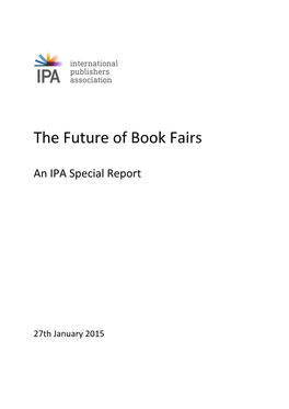 The Future of Book Fairs