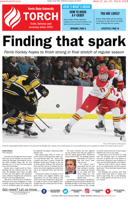 Ferris Hockey Hopes to Finish Strong in Final Stretch of Regular Season