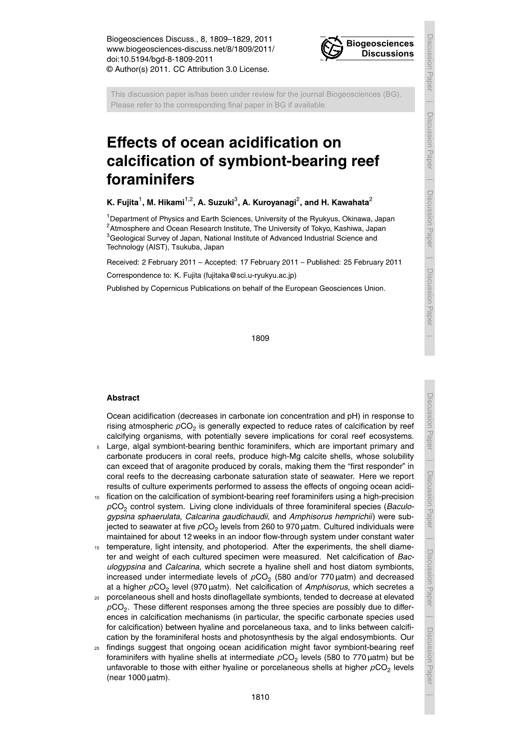 effects-of-ocean-acidification-on-calcification-of-symbiont-bearing