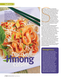 Discovering Hmong Cuisine