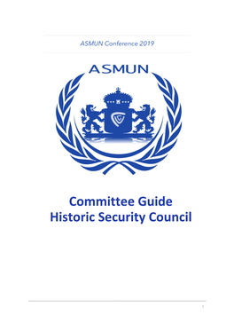 Committee Guide Historic Security Council