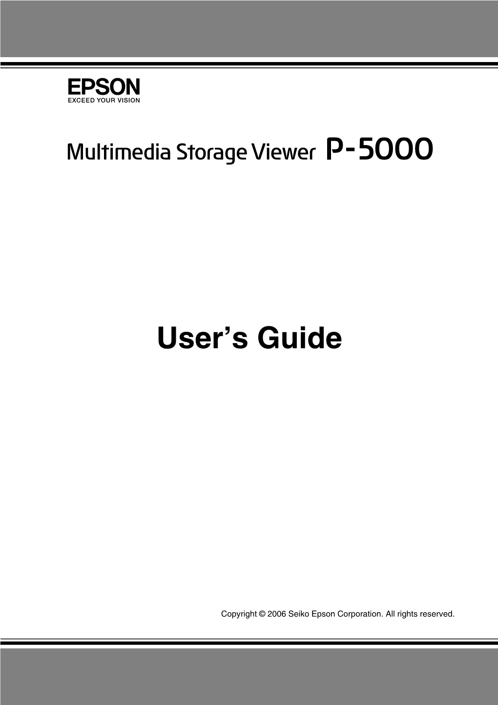 Multimedia Storge Viewer P-5000