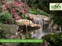 Inspiration Guide to Outdoor Water Features Water Features