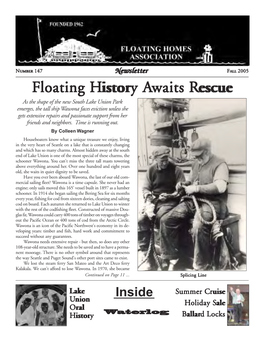 Seattle Floating Homes Newsletter