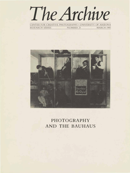 Photography and the Bauhaus