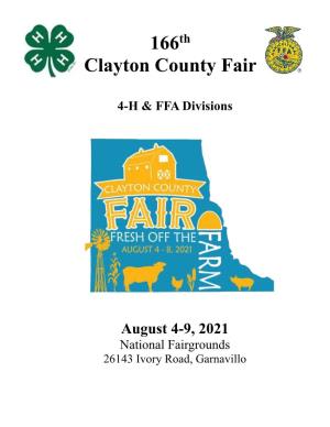 166Th Clayton County Fair