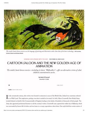Cartoon Saloon and the New Golden Age of Animation | the New Yorker