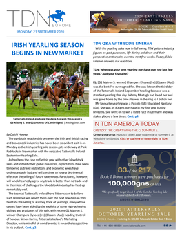 Tdn Europe • Page 2 of 14 • Thetdn.Com Monday • 21 September 2020