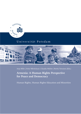 Armenia: a Human Rights Perspective for Peace and Democracy