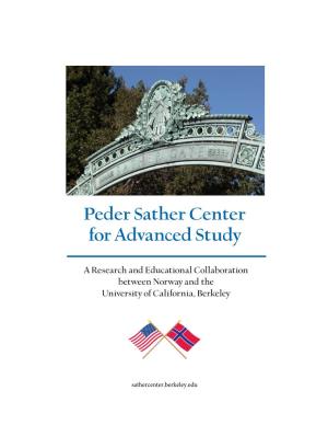 Peder Sather Center for Advanced Study