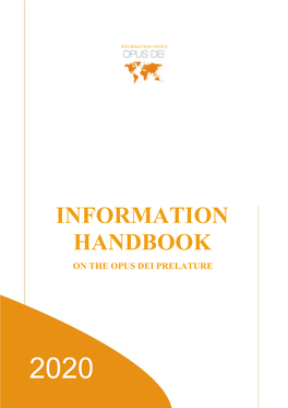 Information Handbook 2020 • 1