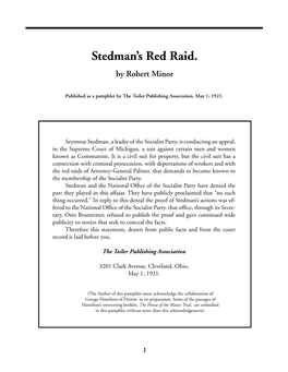 Stedman's Red Raid