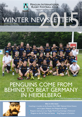 Winter Newsletter2015