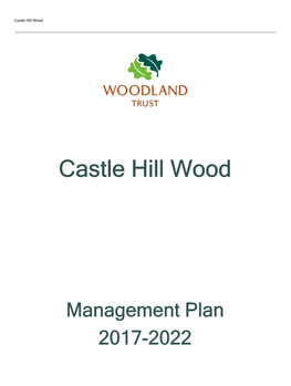 Castle Hill Wood