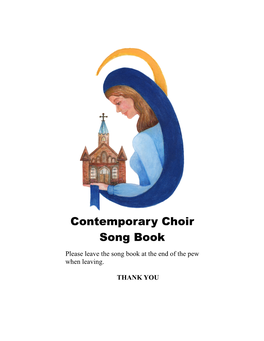 Contemporary Choir Song Book