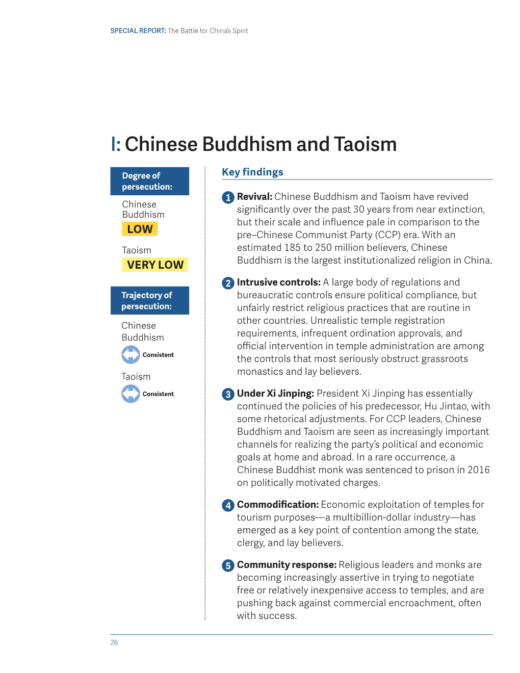 I: Chinese Buddhism and Taoism