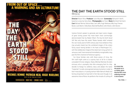 The Day the Earth Stood Still 1951 (U.S.)