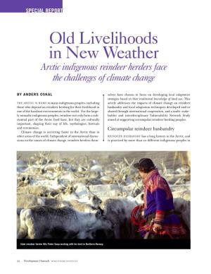 Arctic Indigenous Reindeer Herders Face the Challenges of Climate Change