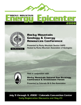 '%%- Rocky Mountain Geology & Energy Resources Conference