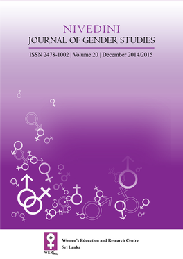 Nivedini-Journal on Gender Studies