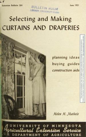 Curtains and Draperies
