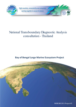 National Transboundary Diagnostic Analysis Consultation - Thailand