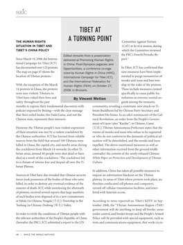 TIBET at a TURNING POINT | 47 CRF-2008-04-045-058.Qxd:HRIC-Report 1/14/09 2:52 PM Page 48