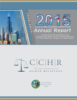 2015 Annual Report Reflects the Recourse, Support and Advocacy City Residents Have Received Through The