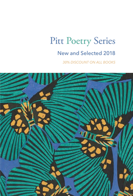Pitt Poetry Series New and Selected 2018