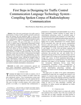 Compiling Spoken Corpus of Radiotelephony Communication