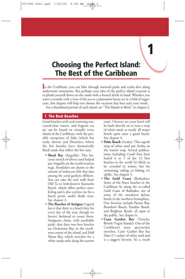 Choosing the Perfect Island: the Best of the Caribbean