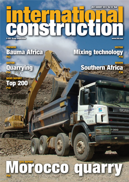Mixing Technology Southern Africa Bauma Africa Quarrying Top